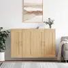 Image de vidaXL Armoires murales 2 pcs chêne sonoma bois d'ingénierie