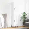 Image de vidaXL Buffet haut Blanc 34,5x34x180 cm Bois d'ingénierie