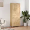 Image de vidaXL Buffet haut Chêne sonoma 69,5x34x180 cm Bois d'ingénierie