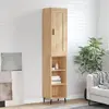 Image de vidaXL Buffet haut Chêne sonoma 34,5x34x180 cm Bois d'ingénierie