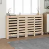Image de vidaXL Cache-radiateur 210x21x85 cm Bois massif de pin