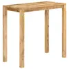 Image de vidaXL Table de bar 112x55x108 cm Bois de manguier massif