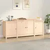 Image de vidaXL Buffet 164x37x68 cm Bois massif Pin