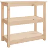Image de vidaXL Table console 80x40x74 cm Bois massif de pin