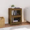 Image de vidaXL Bibliothèque Marron miel 50x35x68 cm Bois de pin massif