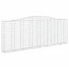 Image de vidaXL Paniers à gabions arqués 10 pcs 400x30x140/160 cm Fer galvanisé