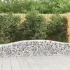 Image de vidaXL Paniers à gabions arqués 25 pcs 400x50x40/60 cm Fer galvanisé
