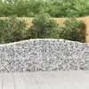 Image de vidaXL Paniers à gabions arqués 5 pcs 400x50x80/100 cm Fer galvanisé