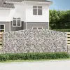 Image de vidaXL Paniers à gabions arqués 10 pcs 400x50x160/180 cm fer galvanisé