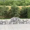 Image de vidaXL Paniers à gabions arqués 15 pcs 200x50x40/60 cm fer galvanisé