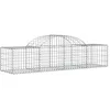 Image de vidaXL Paniers à gabions arqués 20 pcs 200x50x40/60 cm fer galvanisé