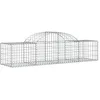 Image de vidaXL Paniers à gabions arqués 30 pcs 200x50x40/60 cm fer galvanisé