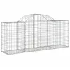 Image de vidaXL Paniers à gabions arqués 50 pcs 200x50x80/100 cm Fer galvanisé