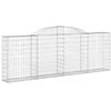 Image de vidaXL Paniers à gabions arqués 5 pcs 300x30x100/120 cm fer galvanisé