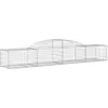 Image de vidaXL Paniers à gabions arqués 30 pcs 300x50x40/60 cm fer galvanisé