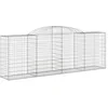 Image de vidaXL Paniers à gabions arqués 10 pcs 300x50x100/120 cm fer galvanisé