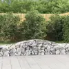 Image de vidaXL Paniers à gabions arqués 5 pcs 400x50x40/60 cm Fer galvanisé