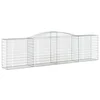 Image de vidaXL Paniers à gabions arqués 6 pcs 400x50x100/120 cm Fer galvanisé