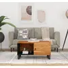 Image de vidaXL Table basse 80x50x40 cm Bois d'acacia solide et d'ingénierie