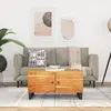 Image de vidaXL Table basse 80x50x40 cm Bois d'acacia solide et d'ingénierie