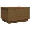 Image de Table basse 60x50x35 cm en pin massif marron miel