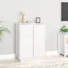 Image de vidaXL Buffet Blanc 60x35x80 cm Bois massif de pin