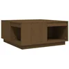 Image de vidaXL Table de salon Miele 80 x 81 x 36,5 cm Bois massif de pin