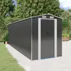 Image de vidaXL Abri de jardin Anthracite 192x606x223 cm Métal galvanisé