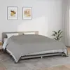 Image de vidaXL Couverture lestée Gris 220x260 cm 15 kg Tissu