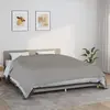 Image de vidaXL Couverture lestée Gris 235x290 cm 11 kg Tissu