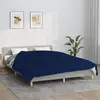 Image de vidaXL Couverture lestée Bleu 200x225 cm 9 kg Tissu