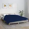 Image de vidaXL Couverture lestée Bleu 220x235 cm 11 kg Tissu