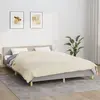 Image de vidaXL Couverture lestée Crème clair 200x225 cm 13 kg Tissu