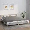 Image de vidaXL Couverture lestée avec housse Gris 155x220 cm 11 kg Tissu