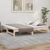 Image de vidaXL Lit coulissant 2x(75x190) cm Bois de pin massif