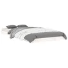 Image de vidaXL Bedframe massief grenenhout wit 90x200 cm