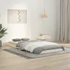 Image de vidaXL Cadre de lit sans matelas blanc 90x200 cm bois de pin massif