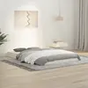 Image de vidaXL Cadre de lit sans matelas blanc 120x190 cm bois de pin massif