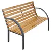 Image de vidaXL Banc de jardin 112 cm Bois de sapin massif