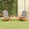 Image de vidaXL Ensemble de salon de jardin Adirondack 3 pcs bois acacia solide