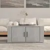 Image de vidaXL Table basse Gris béton 80x50x36 cm Bois d'ingénierie