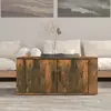 Image de vidaXL Table basse Chêne fumé 80x50x36 cm Bois d'ingénierie