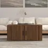 Image de vidaXL Table basse Chêne marron 80x50x36 cm Bois d'ingénierie