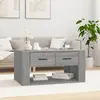 Image de vidaXL Table basse Sonoma gris 80x50x40 cm Bois d'ingénierie