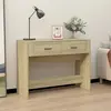 Image de vidaXL Table console Chêne sonoma 100x39x75 cm Bois d'ingénierie