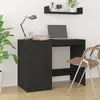 Image de vidaXL Bureau Noir 100x49x75 cm Bois d'ingénierie
