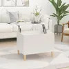 Image de vidaXL Table basse Blanc 60x44,5x45 cm Bois d'ingénierie
