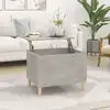 Image de vidaXL Table basse Gris béton 60x44,5x45 cm Bois d'ingénierie
