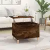 Image de vidaXL Table basse Chêne fumé 60x44,5x45 cm Bois d'ingénierie