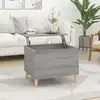Image de vidaXL Table basse Sonoma gris 60x44,5x45 cm Bois d'ingénierie